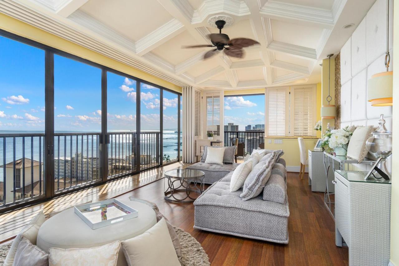 Oceanview Penthouse Suite Хонолулу Екстериор снимка