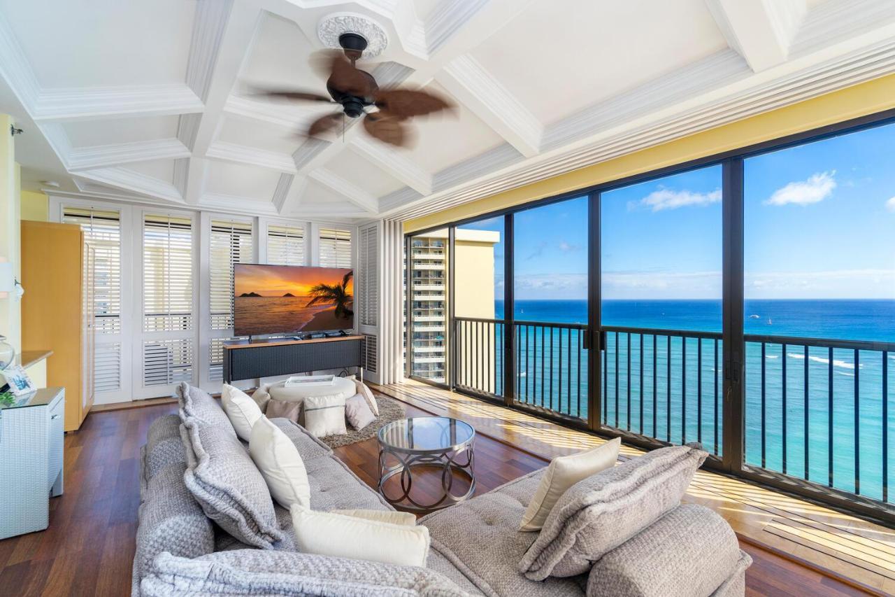 Oceanview Penthouse Suite Хонолулу Екстериор снимка
