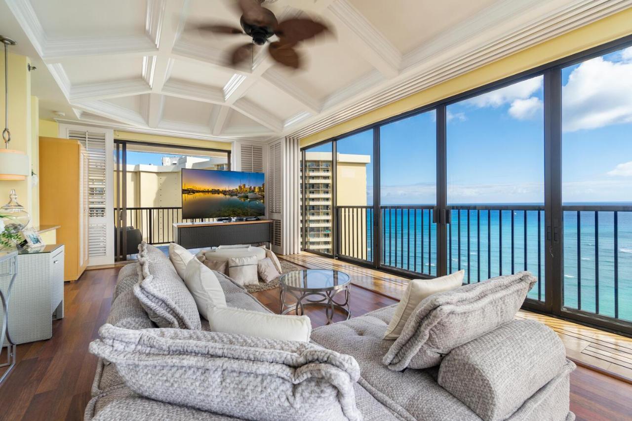 Oceanview Penthouse Suite Хонолулу Екстериор снимка